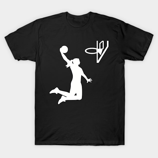 Basketball T-Shirt by Designzz